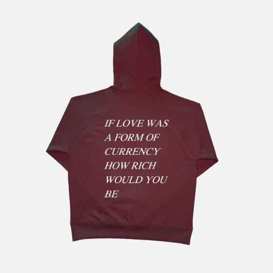 ILWAF HOODIE Burgundy